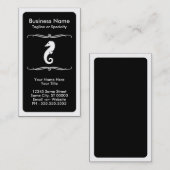 モダン馬 名刺 (正面/裏面)