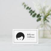 モダン髪型アポイントメント 予約カード (スタンド正面)