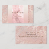 モダン魅力的エレガント 名刺 (正面/裏面)