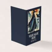 モダン魔女 – 抽象芸術アートワーク3 – ファンおもしろい 名刺 (外部)