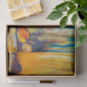 モダン鮮やかな色の抽象芸術絵画 薄葉紙 (ギフト)