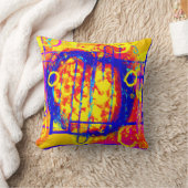 モダン鮮やか抽象芸術 クッション (ブランケット)