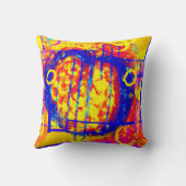 モダン鮮やか抽象芸術 クッション (裏面)