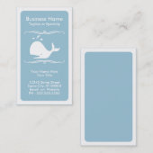 モダン鯨 名刺 (正面/裏面)