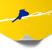 モダン鳥 ポスター (角)