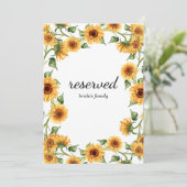 モダン黄ひま結婚わり看板 (スタンド正面)