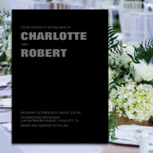 モダン黒グレ結婚イ