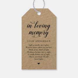 モダン黒人葬儀追悼会 ギフトタグ