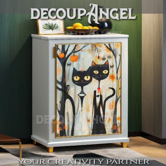 モダン黒猫結婚ズ 薄葉紙