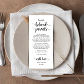 モダン黒素朴、配置設定サンキューカード プログラム