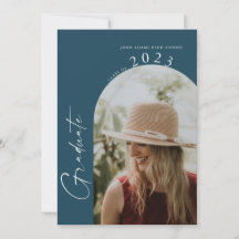 モダン2イミニマルトネイビーブルー卒業党