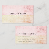 モダン2音カラフルグランジ 名刺 (正面/裏面)