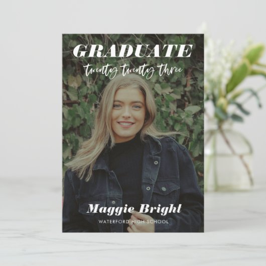 モダン2023卒業生発表 オープンハウス 招待状 (スタンド正面)