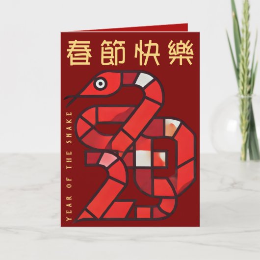 モダン2025年中国のVGC新年 シーズンカード (正面)