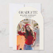 モダン2025年度卒業パーティー 招待状 (正面)