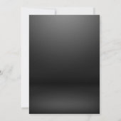 モダン25周年招待状 招待状 (裏面)