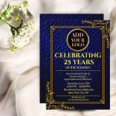 モダン25周年招待状 招待状