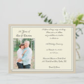 モダン25周年記念祝賀会 招待状 (スタンド正面)