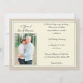 モダン25周年記念祝賀会 招待状 (正面)