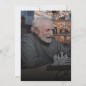 モダン2-Photoライフお祝い招待状 招待状 (裏面)