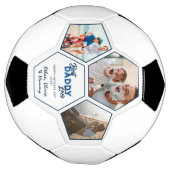 モダン3フォトコラージュ最高のダディ サッカーボール (回転)