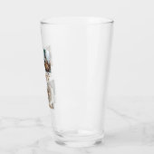 モダン3枚フォトコラージュ タンブラーグラス (左)