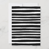 モダン3枚写真卒業招待状 招待状 (裏面)