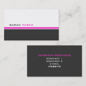 モダン3色E 名刺 (正面/裏面)