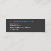 モダン3色P スキニー名刺 (裏面)