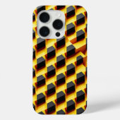 モダン3Dスランターブロックケース - ボールドインダストリアル Case-Mate iPhoneケース (裏面)