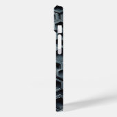 モダン3Dメタル六角形スマホケース - インダストリアル Case-Mate iPhoneケース (裏面 / 左)