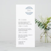 モダン4コースフローラ結婚ズ メニュー (スタンド正面)