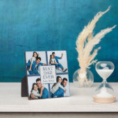 モダン4写真カスタム文字父の日 フォトプラーク (インサイチュ)