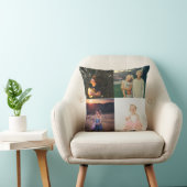 モダン4枚のコラージュパーソナライズされた クッション (椅子)