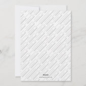 モダン4枚の写真コラージュシンプルのミニマルカスタム写真 シーズンカード (裏面)