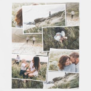 モダン5ミニマル枚の写真エレガントフリースブランケット フリースブランケット