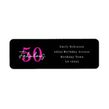 モダン50歳の誕生日おめでとう 50歳も輝くあなたへ
