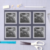 モダン6のInstagramのスタイルの写真のコラージュのカスタムの文字 薄葉紙 (クラフト)