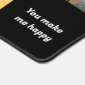 モダン6フォトコラージモノグラパーソナライズされたム デスクマット (コーナー)