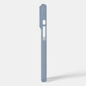モダン6ペットフォトダスティブルー Case-Mate iPhoneケース (裏面 / 左)