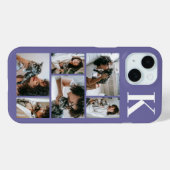 モダン6ペットフォトパープル Case-Mate iPhoneケース (裏面 (横))