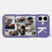 モダン6ペットフォトパープル Case-Mate iPhoneケース (裏面 (横))