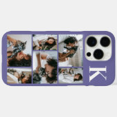 モダン6ペットフォトパープル Case-Mate iPhoneケース (裏面 (横))