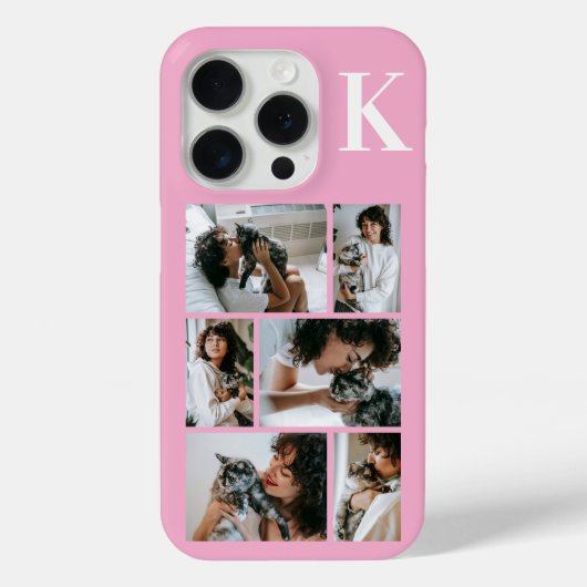 モダン6ペットフォトピンク Case-Mate iPhoneケース (裏面)