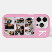 モダン6ペットフォトピンク Case-Mate iPhoneケース (裏面 (横))