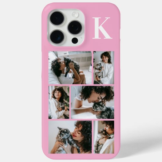 モダン6ペットフォトピンク Case-Mate iPhoneケース (裏面)