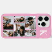 モダン6ペットフォトピンク Case-Mate iPhoneケース (裏面 (横))
