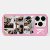 モダン6ペットフォトピンク Case-Mate iPhoneケース (裏面 (横))