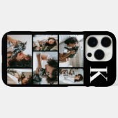 モダン6ペットフォトブラック Case-Mate iPhoneケース (裏面 (横))