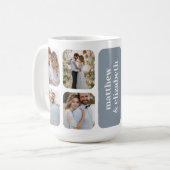 モダン8写結婚真 コーヒーマグカップ (正面左)